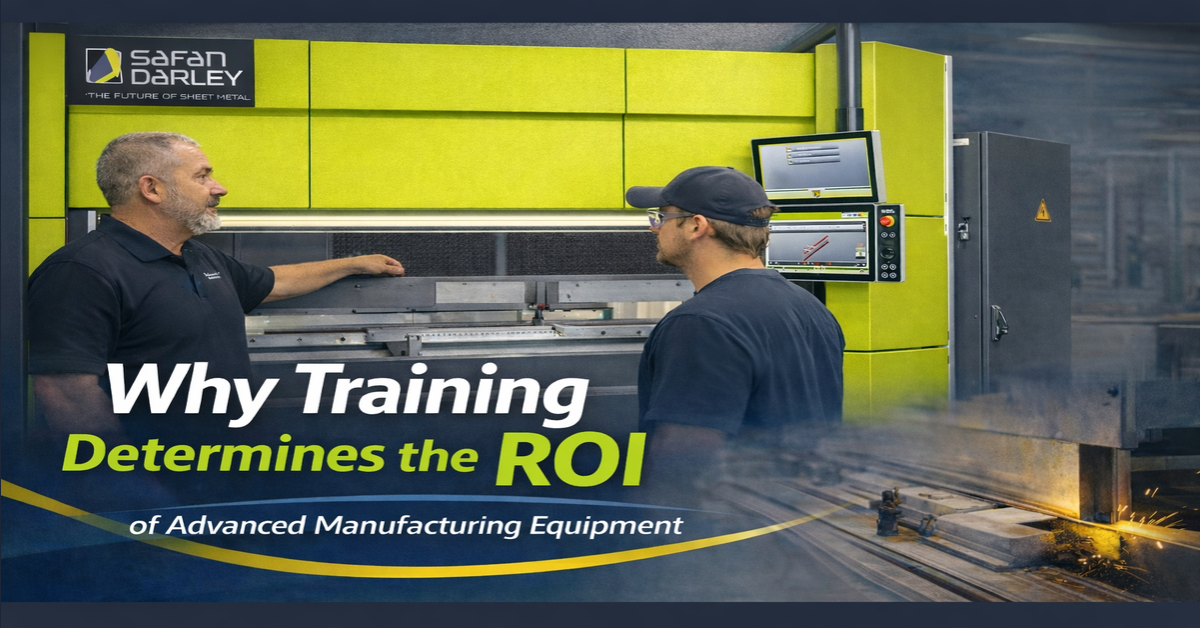 Why Training Determines the ROI of Advanced Manufacturing Equipment