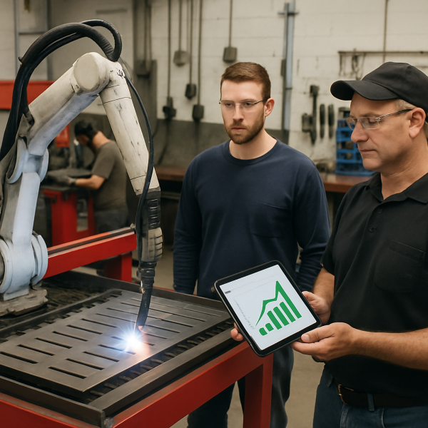 have small fab shop working with a couple employees to show automation and the positive roi-1-1.png